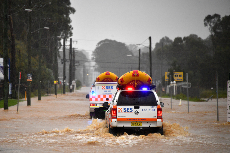 Australie: des milliers de personnes évacuées après des inondations