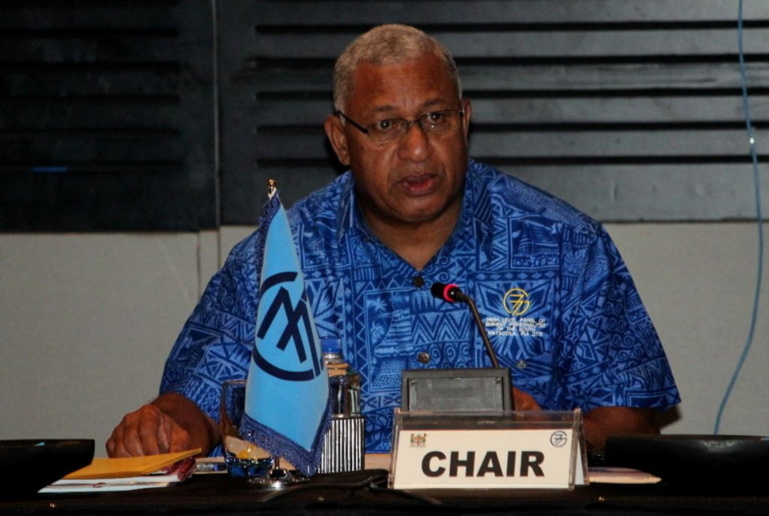 Franck Bainimarama préside désormais le groupe G77