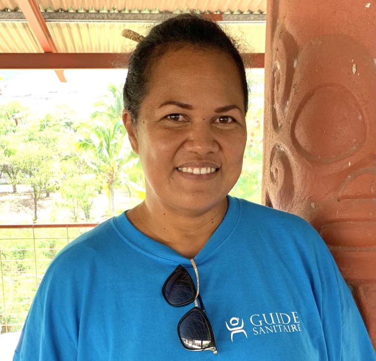 Myriam Fiu, présidente de l'association Te pootu no Ua Pou Myriam Fiu, présidente de l'association Te pootu no Ua Pou