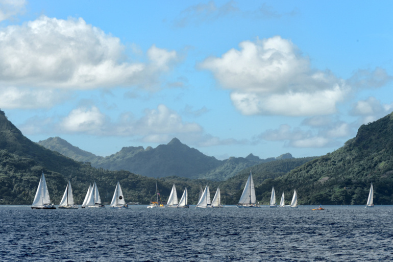 La Tahiti Pearl Regatta : de Huahine à Tahaa