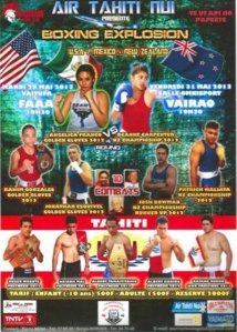 Grande soirée de boxe internationale le mardi 28 mai