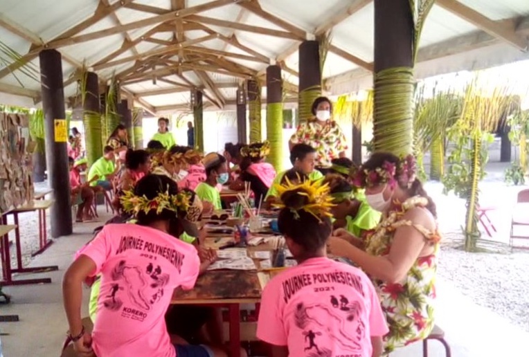 Les collégiens de Hao reconnectés aux traditions Les collégiens de Hao reconnectés aux traditions