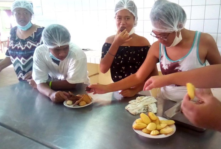 Les collégiens de Hao en immersion au Cetad Les collégiens de Hao en immersion au Cetad