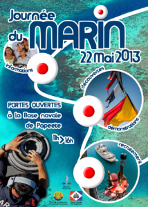 Journée portes ouvertes de la base navale de Fare Ute le 22 mai