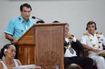 Antony Géros "je souhaite que soit hissé à l'assemblée le drapeau de l'ONU"