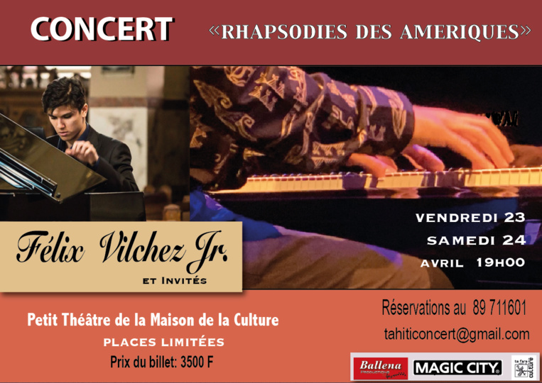 Terahiti Vilchez présente "Rhapsodie des Amériques"