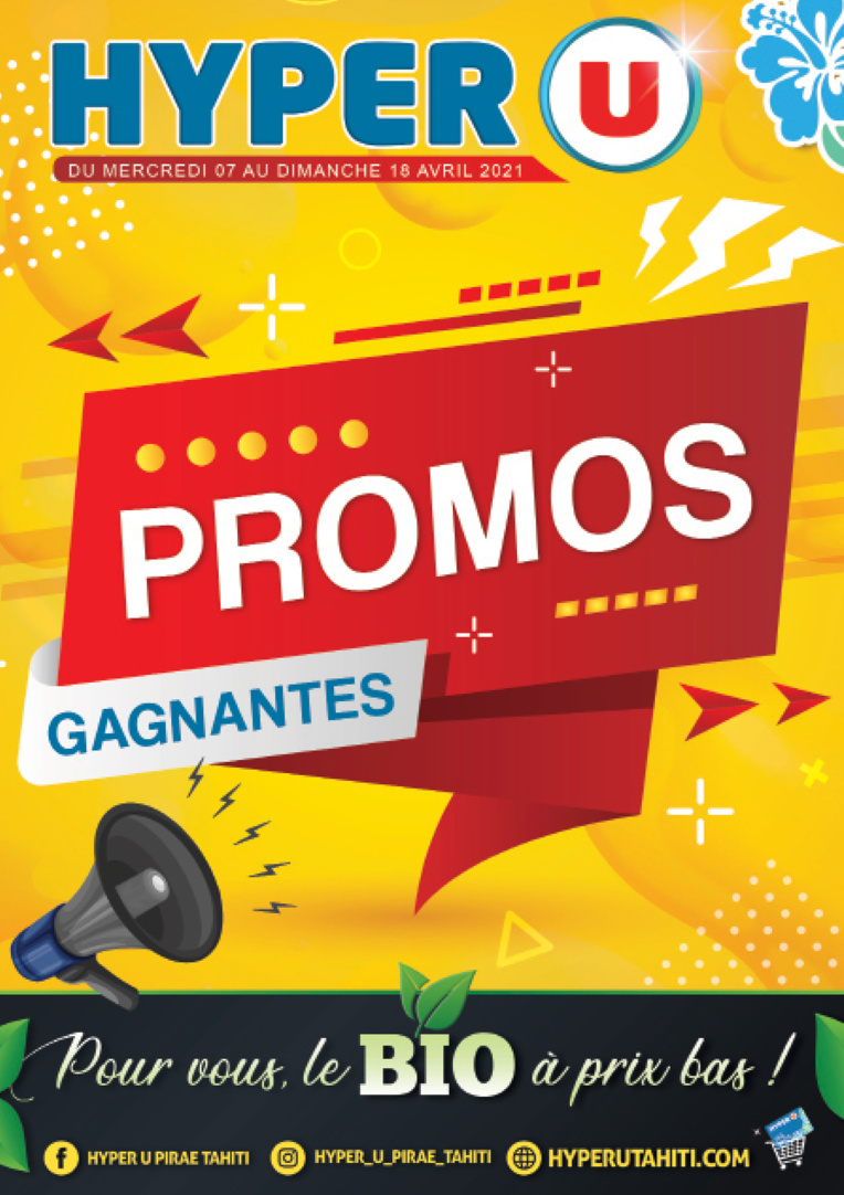 Les Promos Gagnantes sont chez Hyper U ! Le bio à prix bas c'est maintenant ! Les Promos Gagnantes sont chez Hyper U ! Le bio à prix bas c'est maintenant !