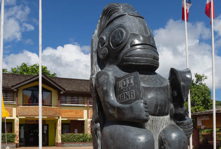 ​Le tribunal forain de passage à Ua Pou