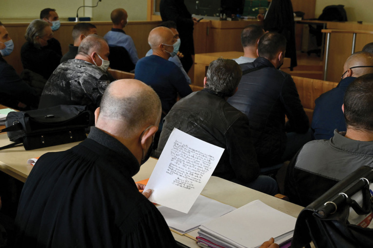 Début du procès d'ex-policiers de la BAC Nord de Marseille Début du procès d'ex-policiers de la BAC Nord de Marseille