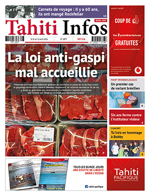 Cliquez sur la Une pour lire le journal