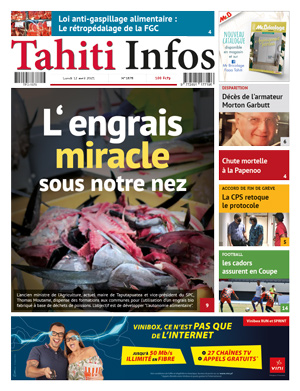 Cliquez sur la Une pour lire le journal Cliquez sur la Une pour lire le journal