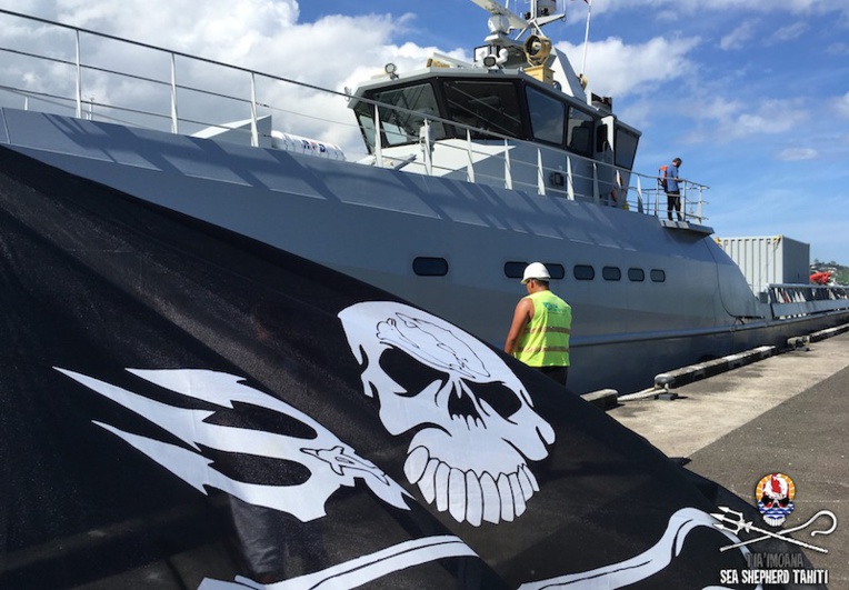 Sea Shepherd contre le hub de pêcheries polynésien Sea Shepherd contre le hub de pêcheries polynésien