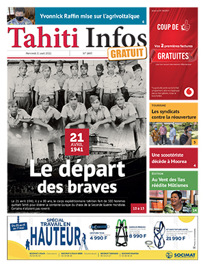 Cliquez sur la Une pour lire le journal