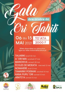 ‘Ori Tahiti, huit galas à To'ata