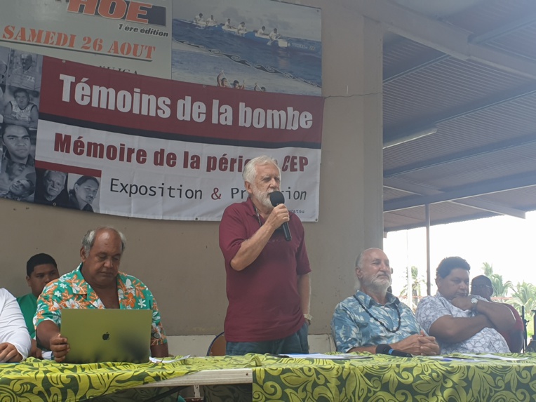 Moruroa e tatou veut sortir du cas par cas sur l'indemnisation du nucléaire Moruroa e tatou veut sortir du cas par cas sur l'indemnisation du nucléaire