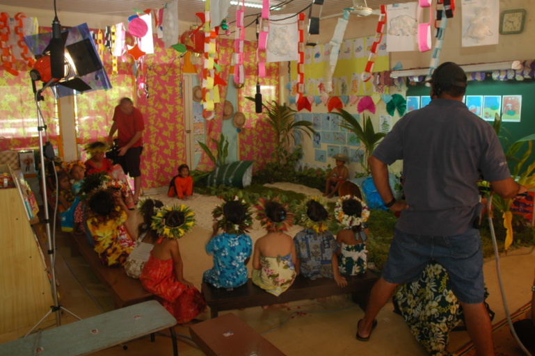 Dramatisation de l'histoire de 'apu o te ua en SP chez Loriane BUCHIN