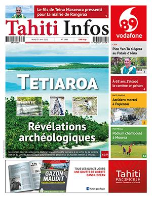 Cliquez sur la Une pour lire le journal