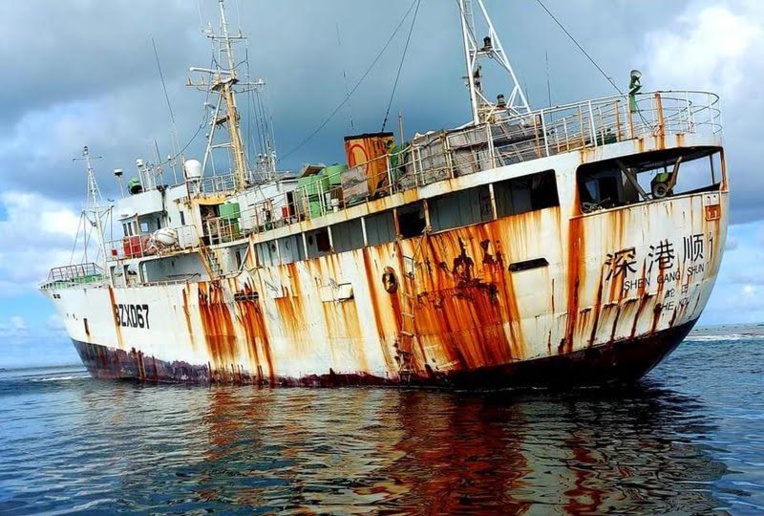 Shen Gang Shun 1, le navire toxique Shen Gang Shun 1, le navire toxique