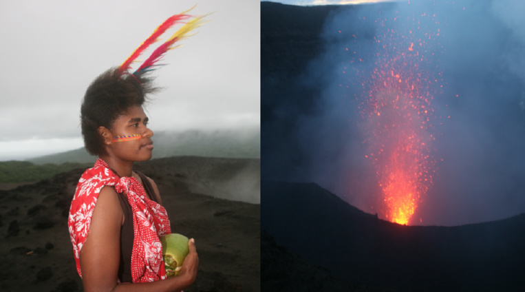 Sur les pentes du Yasur Sur les pentes du Yasur