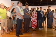 Vernissage de l’exposition du Centre des Métiers d’Art au musée de Tahiti et des îles