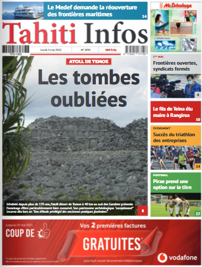 Cliquez sur la Une pour lire le journal Cliquez sur la Une pour lire le journal