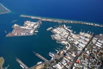 Le port de Papeete
