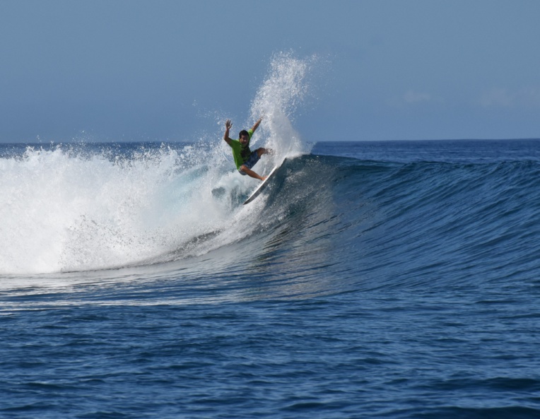 Mihimana Braye vainqueur de la dernière édition de la Taapuna Master.
