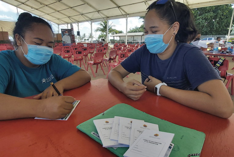 Le vaccinodrome de Bora Bora est installé place Tuvavau à Bora Bora jusqu'à samedi. Le vaccinodrome de Bora Bora est installé place Tuvavau à Bora Bora jusqu'à samedi.