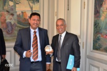 Le Président du CESC rencontre le ministre des OUtre-mer Victorin Lurel