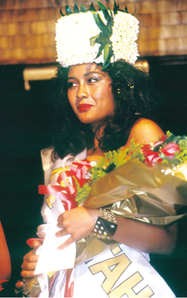 Myriam Tuheiava, Miss Tahiti 1989