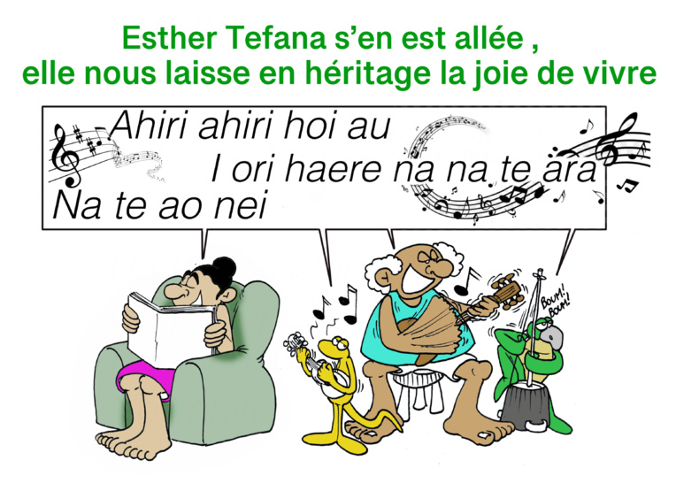 "Māuruuru Esther Tefana", par Munoz "Māuruuru Esther Tefana", par Munoz