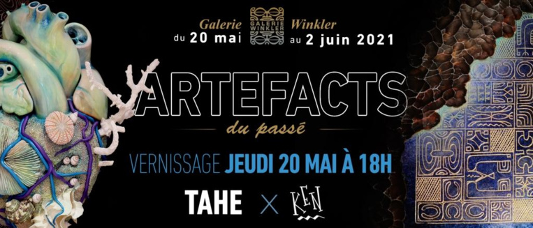 Ken et Tahe chez Winkler pour "Artéfacts du passé" Ken et Tahe chez Winkler pour "Artéfacts du passé"