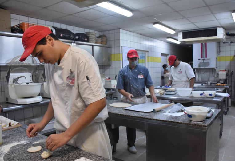 Trois boulangers pétris d'avenir Trois boulangers pétris d'avenir