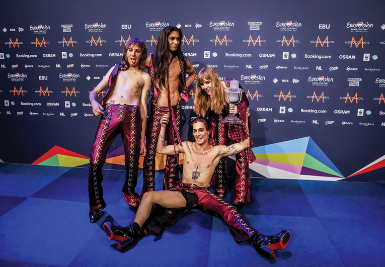 Le chanteur du groupe italien ne s'est pas drogué, Eurovision clôt la polémique Le chanteur du groupe italien ne s'est pas drogué, Eurovision clôt la polémique