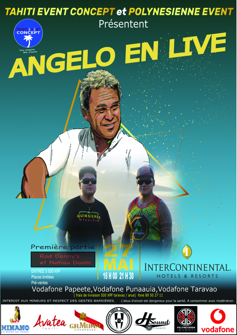 Angelo en live, c’est demain soir ! Angelo en live, c’est demain soir !