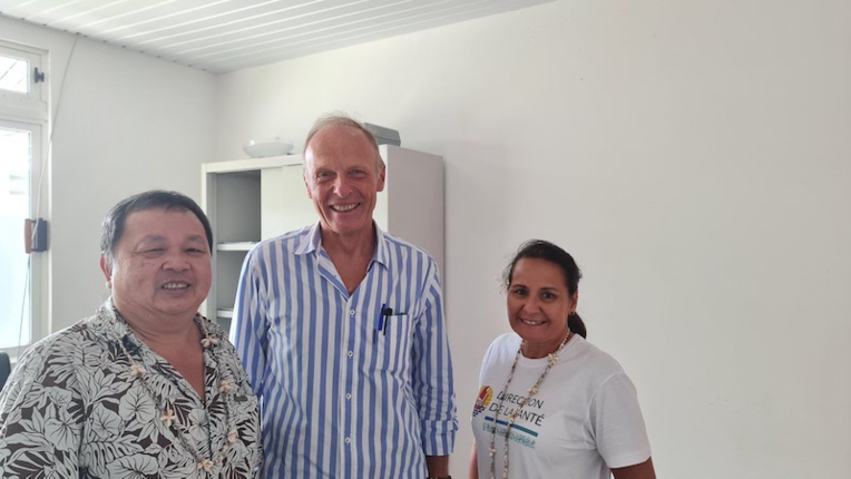 Le taote belge Yves Labar nouveau médecin itinérant à Rangiroa Le taote belge Yves Labar nouveau médecin itinérant à Rangiroa