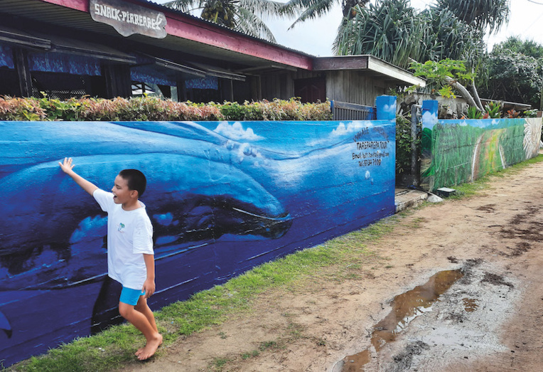 Street art et traditions à Rurutu Street art et traditions à Rurutu