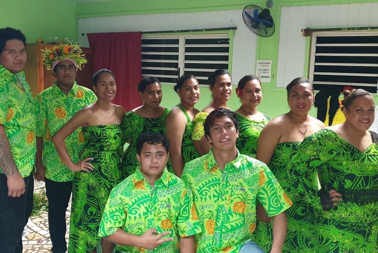 Les élèves de la classe pro du collège.