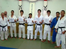 Judo- Remise des grades de ceintures noires de la saison 2012/13.