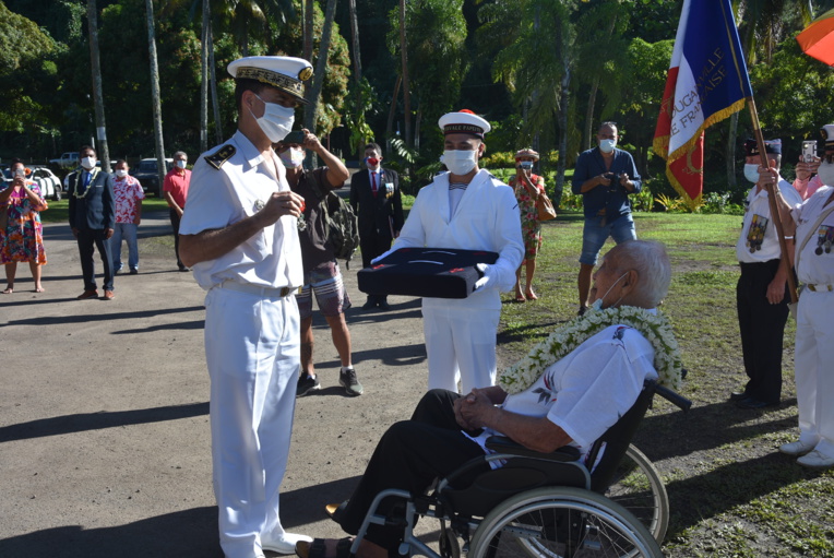 Légion d’honneur pour le dernier soldat tahitien Légion d’honneur pour le dernier soldat tahitien
