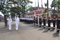 La Cérémonie du 14 juillet à Papeete