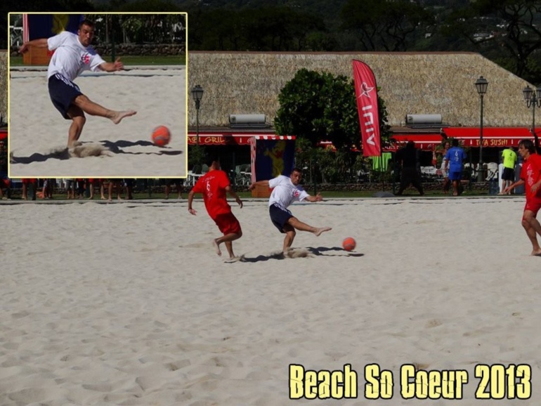 Beach So Coeur 2013 : Quand ballon rond, rime avec bonne action