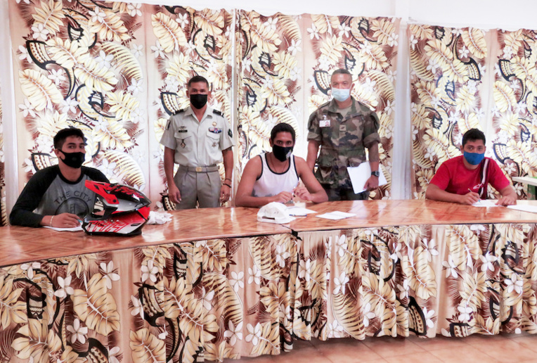 La Légion étrangère recrute à Moorea La Légion étrangère recrute à Moorea