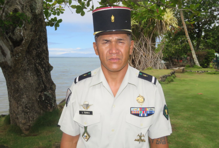 L'adjudant Sila Tehiva. L'adjudant Sila Tehiva.