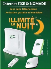 A l'approche de son 7 000ème client, Viti offre l'illimité la nuit dans tous ses abonnements (sauf Viti Basik et Eko)