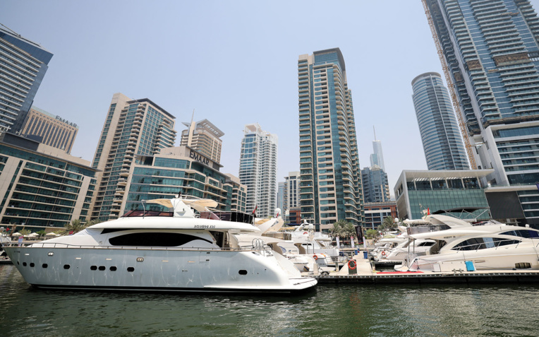 Distanciation sociale de luxe: le marché des yachts est à flot à Dubaï Distanciation sociale de luxe: le marché des yachts est à flot à Dubaï