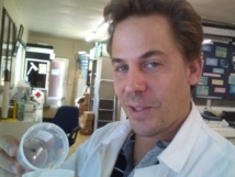 Jérôme Marie, ingénieur au Laboratoire d'Entomologie Médicale de l'Institut Malardé.
