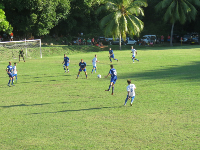 Tout a été beaucoup plus simple pour Tapuhute après l'exclusion de Ruben Miria à l'heure de jeu. Tout a été beaucoup plus simple pour Tapuhute après l'exclusion de Ruben Miria à l'heure de jeu.