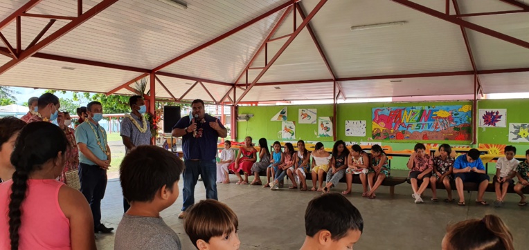 Ouverture du programme national « Création en cours » à Mataiea Ouverture du programme national « Création en cours » à Mataiea