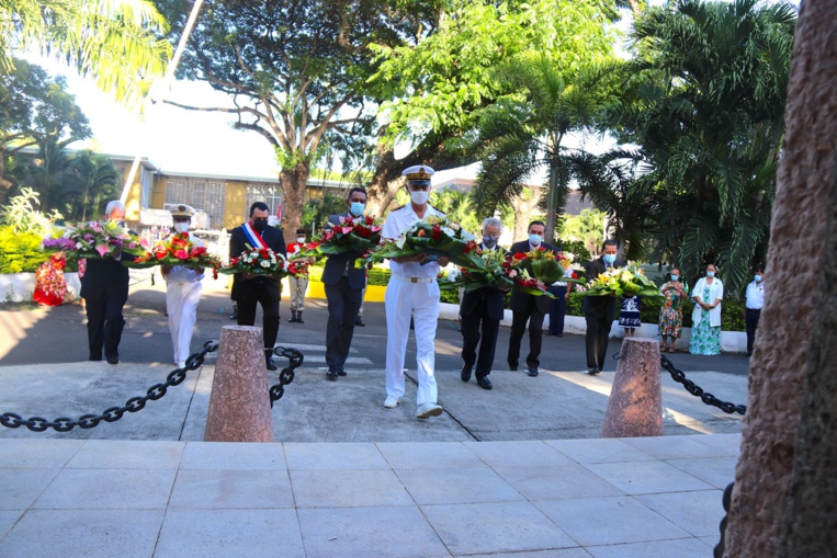 Cérémonie à l'occasion du 81e anniversaire de l'appel du 18 juin Cérémonie à l'occasion du 81e anniversaire de l'appel du 18 juin
